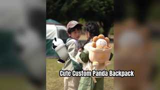 Plush toy kids backpack