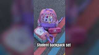 Student backpack set